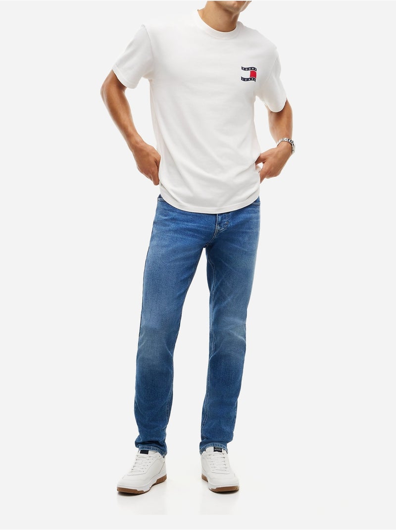 Calças de ganga de corte reto - tommy jeans Azul - Kiabi