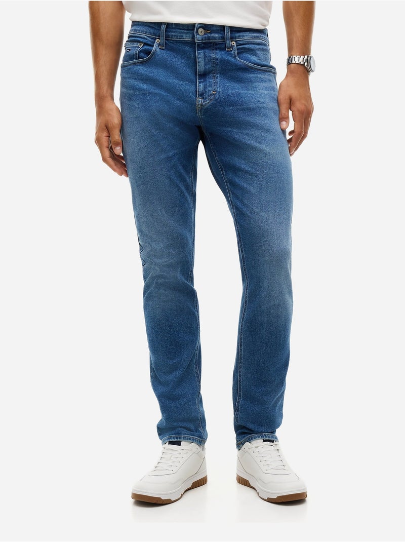 Calças de ganga de corte reto - tommy jeans Azul - Kiabi