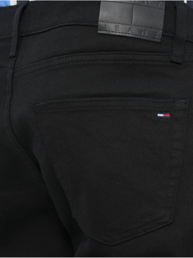 Calças de ganga de corte reto - Tommy jeans Preto - Kiabi