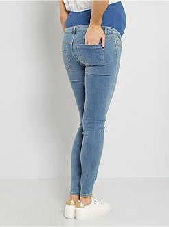 Calças de ganga de grávida com corte skinny - Kiabi