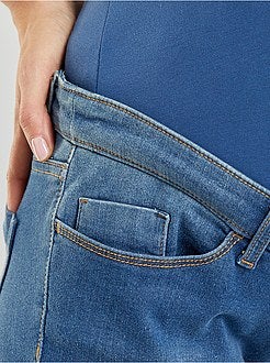 Calças de ganga de grávida com corte skinny - Kiabi