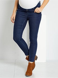 Calças de ganga de grávida de conceção ecológica - Kiabi