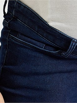 Calças de ganga de grávida de conceção ecológica - Kiabi