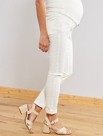 Futura mamã - Calças de ganga de grávida slim fit - Kiabi