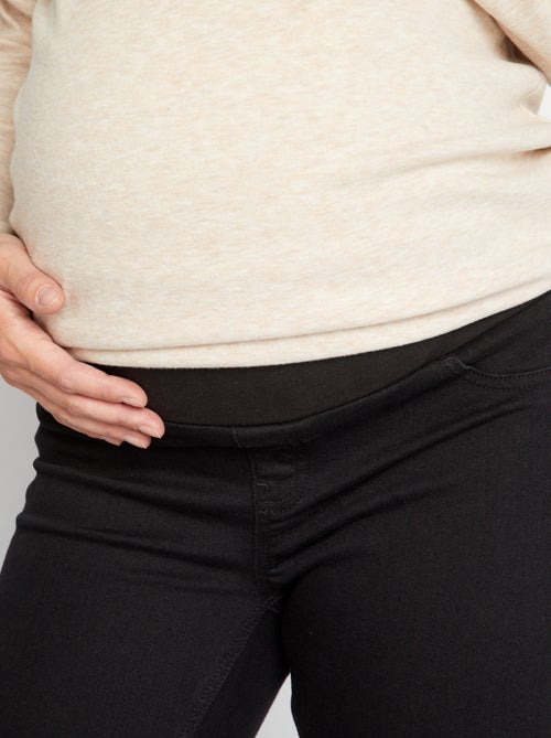 Calças de ganga de grávida super elásticas - Início da gravidez - pequena faixa - Kiabi