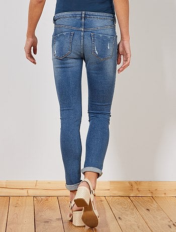 Futura mamã - Calças de ganga de gravidez slim fit - Kiabi