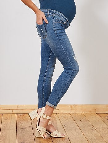 Futura mamã - Calças de ganga de gravidez slim fit - Kiabi