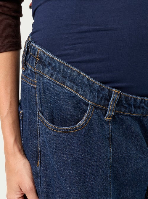 Calças de ganga de maternidade corte barrel - Kiabi