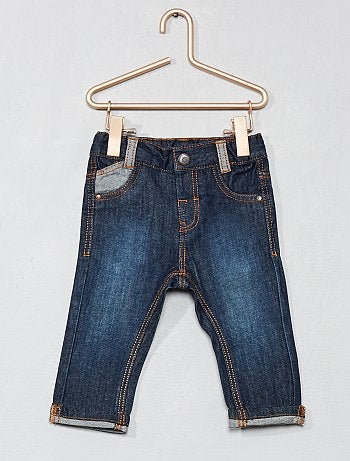 Calças de ganga direitas - Kiabi