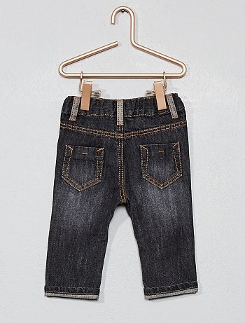 Calças de ganga direitas - Kiabi