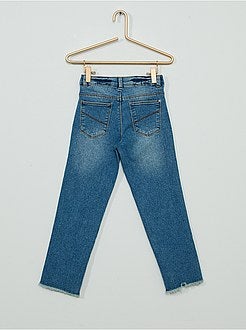 Calças de ganga em algodão elástico com 'estrelas' - Kiabi