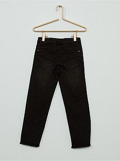 Calças de ganga em algodão elástico com 'estrelas' - Kiabi