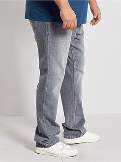 Calças de ganga em puro algodão - Kiabi