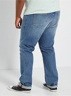 Calças de ganga em puro algodão - Kiabi