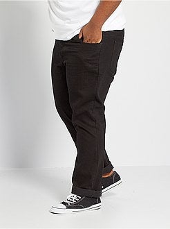 Calças de ganga em puro algodão - Kiabi