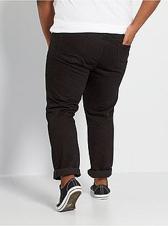 Calças de ganga em puro algodão - Kiabi