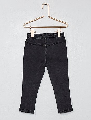 Calças de ganga estilo tregging - Kiabi