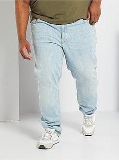 Calças de ganga fitted conceção ecológica - Kiabi