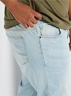 Calças de ganga fitted conceção ecológica - Kiabi