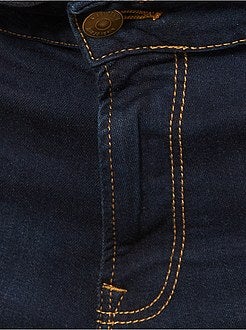 Calças de ganga fitted conceção ecológica - Kiabi