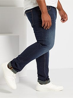 Calças de ganga fitted conceção ecológica - Kiabi