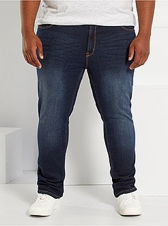 Calças de ganga fitted conceção ecológica - Kiabi