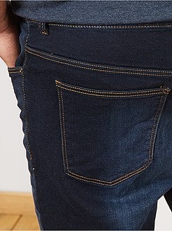 Calças de ganga fitted conceção ecológica - Kiabi