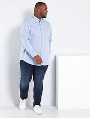 calças de ganga tamanhos grandes