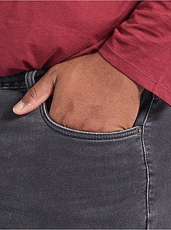 Calças de ganga justas elásticas - Kiabi