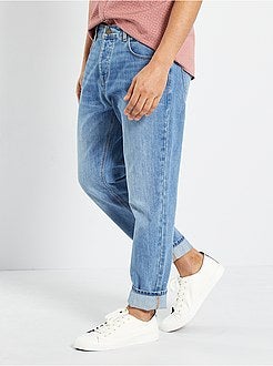 Calças de ganga L34 de conceção ecológica - Kiabi