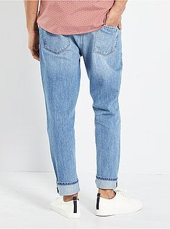 Calças de ganga L34 de conceção ecológica - Kiabi