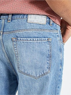 Calças de ganga L34 de conceção ecológica - Kiabi