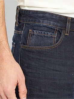 Calças de ganga L34 de conceção ecológica - Kiabi