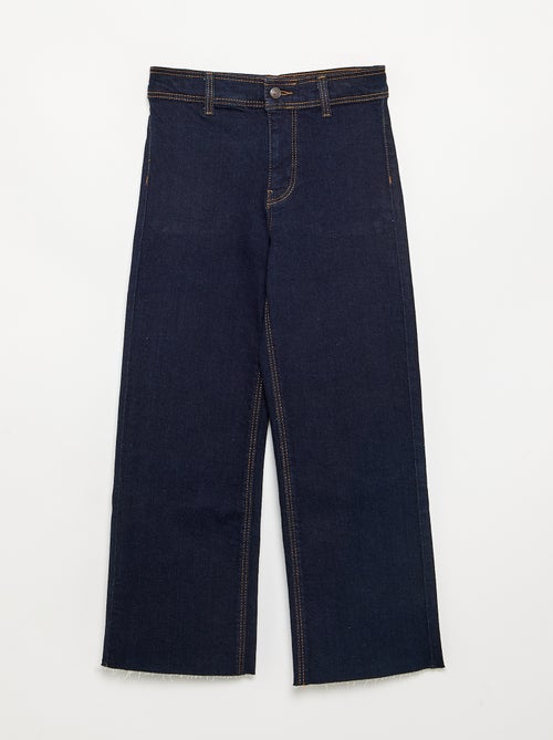 Calças de ganga largas / wide-leg - Kiabi