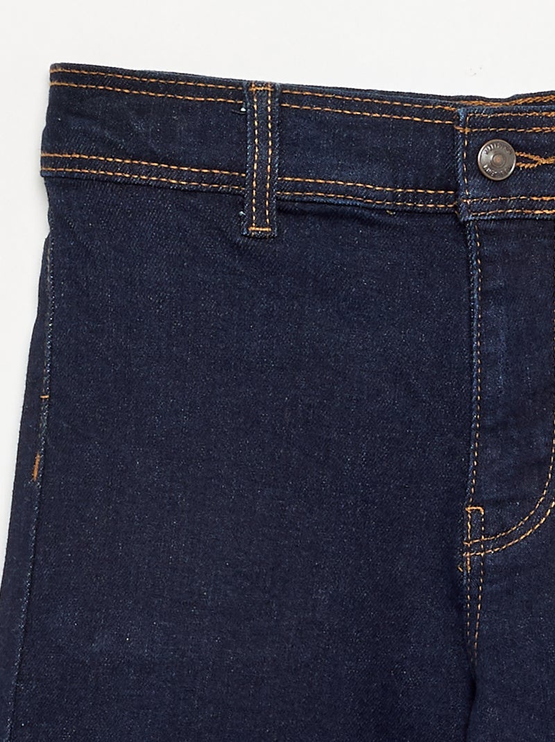 Calças de ganga largas / wide-leg Azul - Kiabi