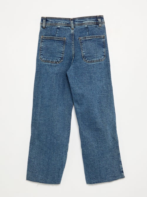 Calças de ganga largas / wide-leg - Kiabi