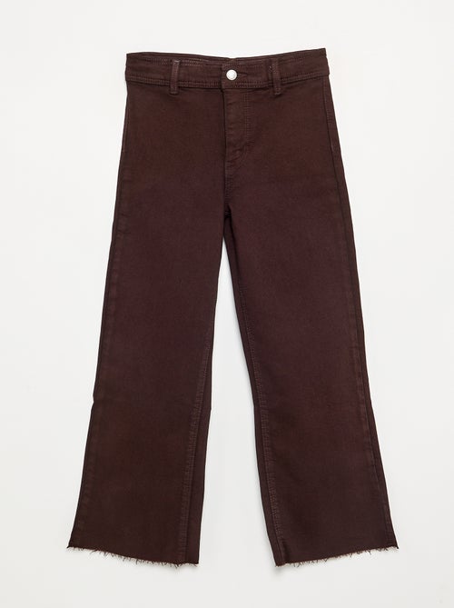 Calças de ganga largas / wide-leg - Kiabi