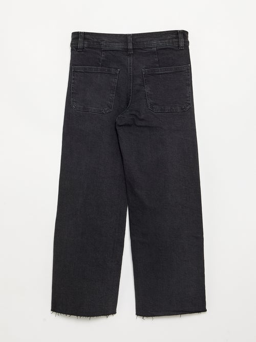 Calças de ganga largas / wide-leg - Kiabi