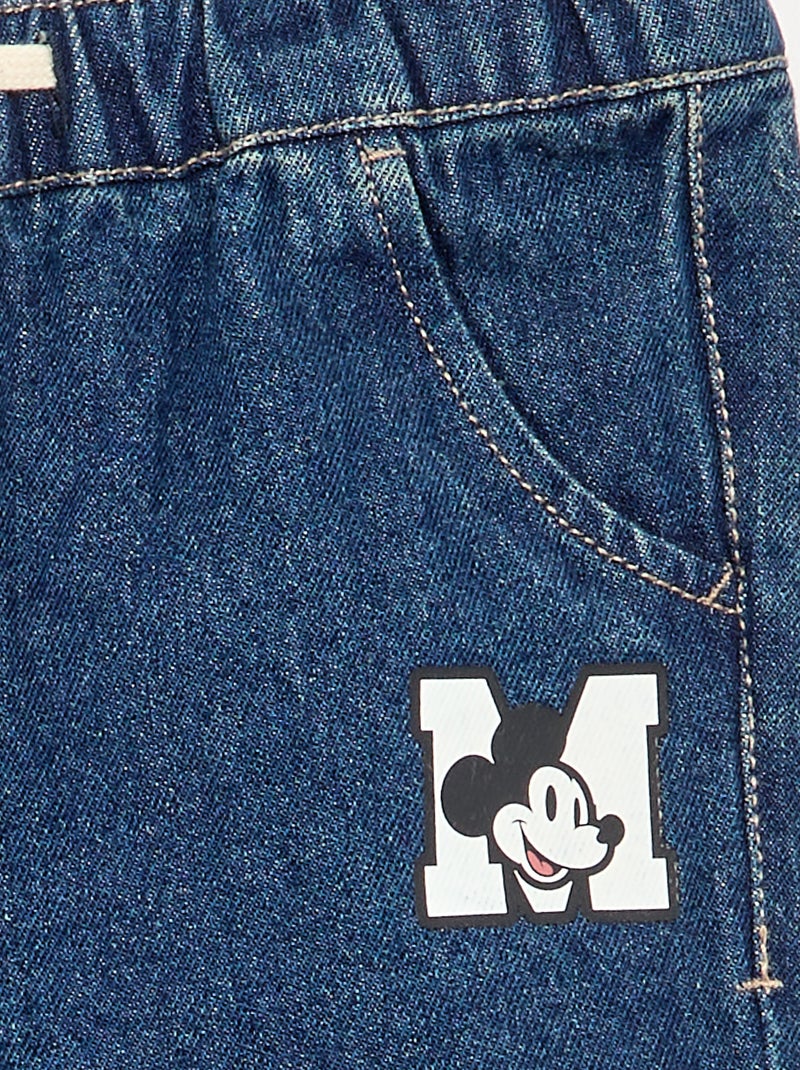 Calças de ganga 'Mickey' 'Disney' Azul - Kiabi