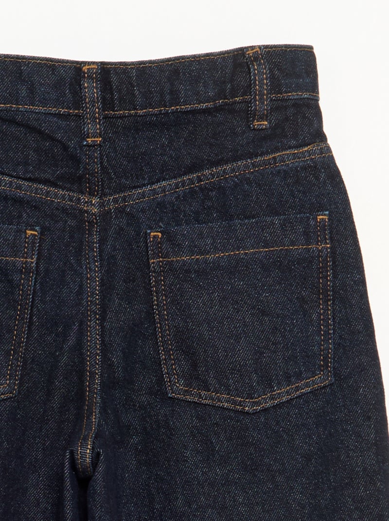 Calças de ganga modelo barrel Azul - Kiabi