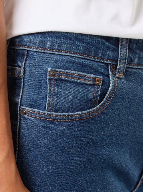 Calças de ganga mom com 5 bolsos L34 - Kiabi