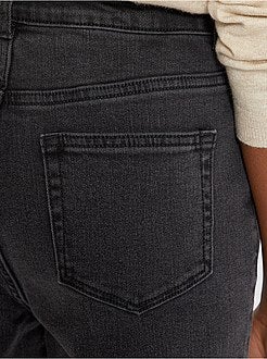 Calças de ganga mom com cintura muito subida - Kiabi