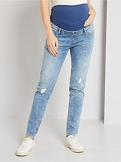 Calças de ganga pré-mamã conceção ecológica - Kiabi