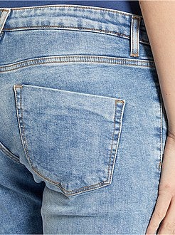 Calças de ganga pré-mamã conceção ecológica - Kiabi