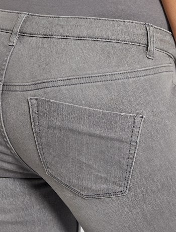 Futura mamã - Calças de ganga pré-mamã corte slim - Kiabi