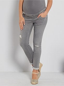 Calças de ganga pré-mamã corte slim - Kiabi