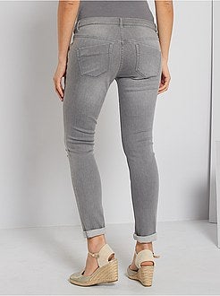 Calças de ganga pré-mamã corte slim - Kiabi