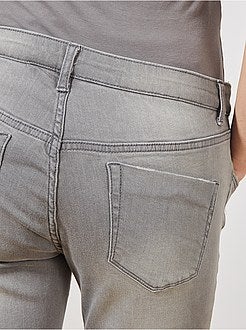 Calças de ganga pré-mamã corte slim - Kiabi