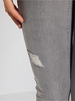 Calças de ganga pré-mamã corte slim - Kiabi