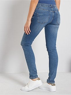 Calças de ganga pré-mamã corte slim - Kiabi